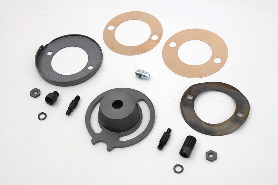 Parkerized Front Brake Plate Cover Kit 1930 / 1952 WL