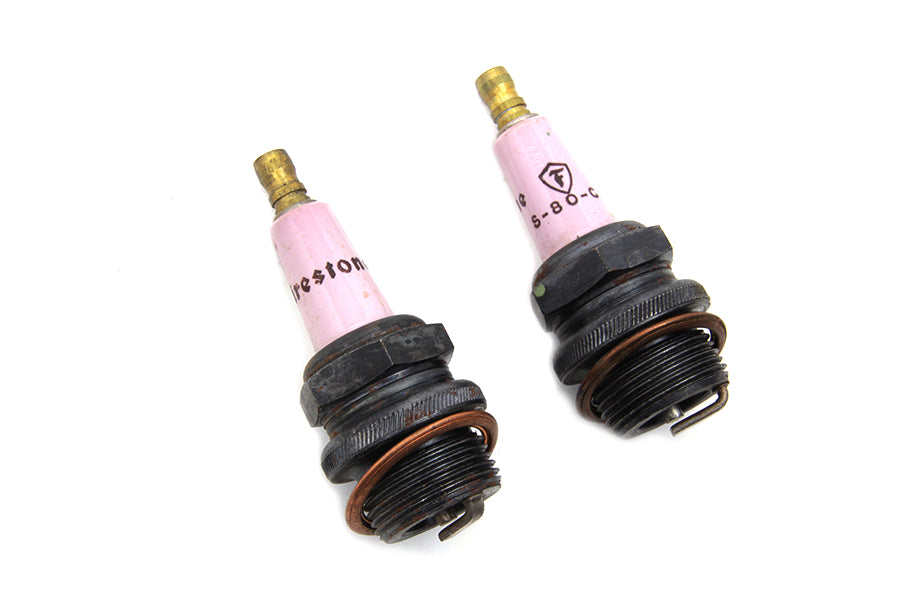 Fire Stone Spark Plug Set 1912 / 1924 J