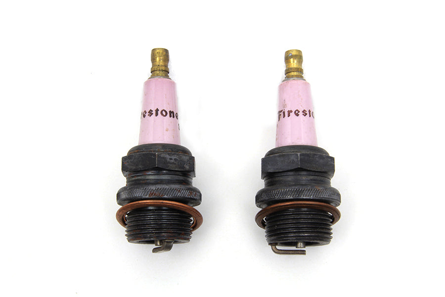 Fire Stone Spark Plug Set 1912 / 1924 J