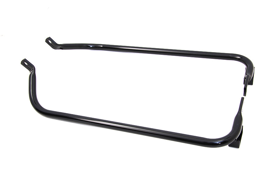 Lower Saddlebag Guard Set Black 2004 / 2008 FLTR 2004 / 2008 FLHRS 2006 / 2008 FLHRX