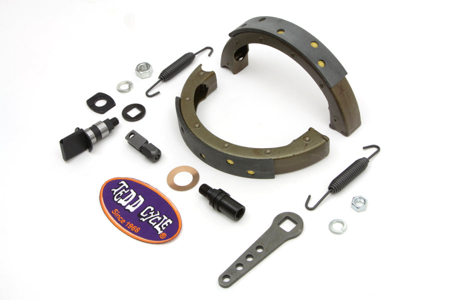 Spring Fork Front Brake Shoe Kit 1936 / 1948 EL 1941 / 1948 FL 1936 / 1948 U 1941 / 1957 G
