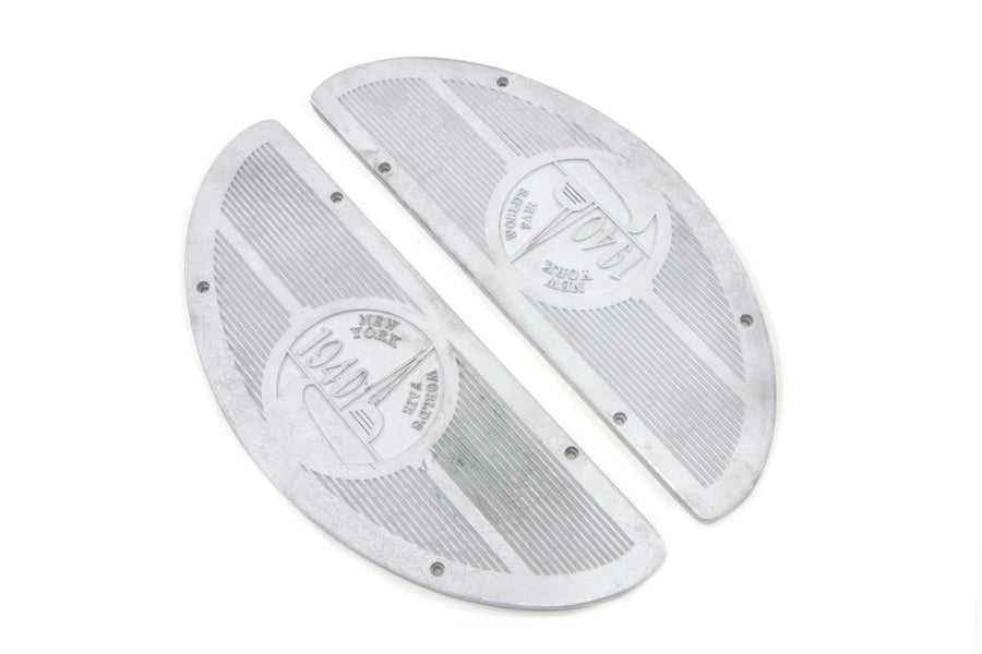 World's Fair 1940 Alloy Footboard Inserts 1940 / 1965 FL 1940 / 1952 W 1940 / 1965 G