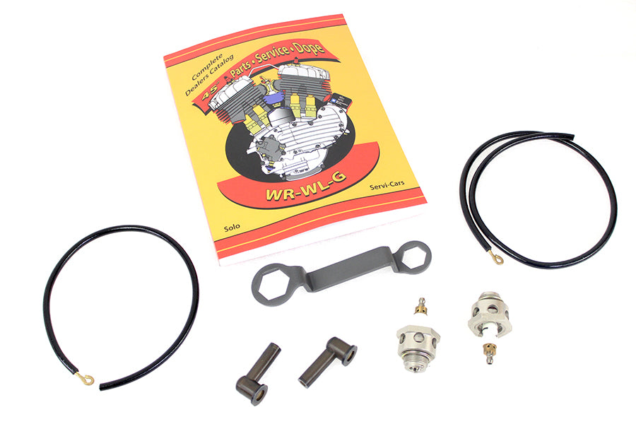 45 W/G 18mm Replica Spark/Wire Plug Kit 1930 / 1936 VL 1930 / 1952 W 1937 / 1947 G