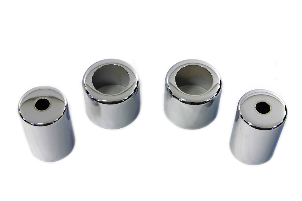 Chrome Spring Fork Spring Cover Set 1936 / 1940 EL 1941 / 1948 FL 1937 / 1948 UL 1936 / 1952 WL 1936 / 1957 G