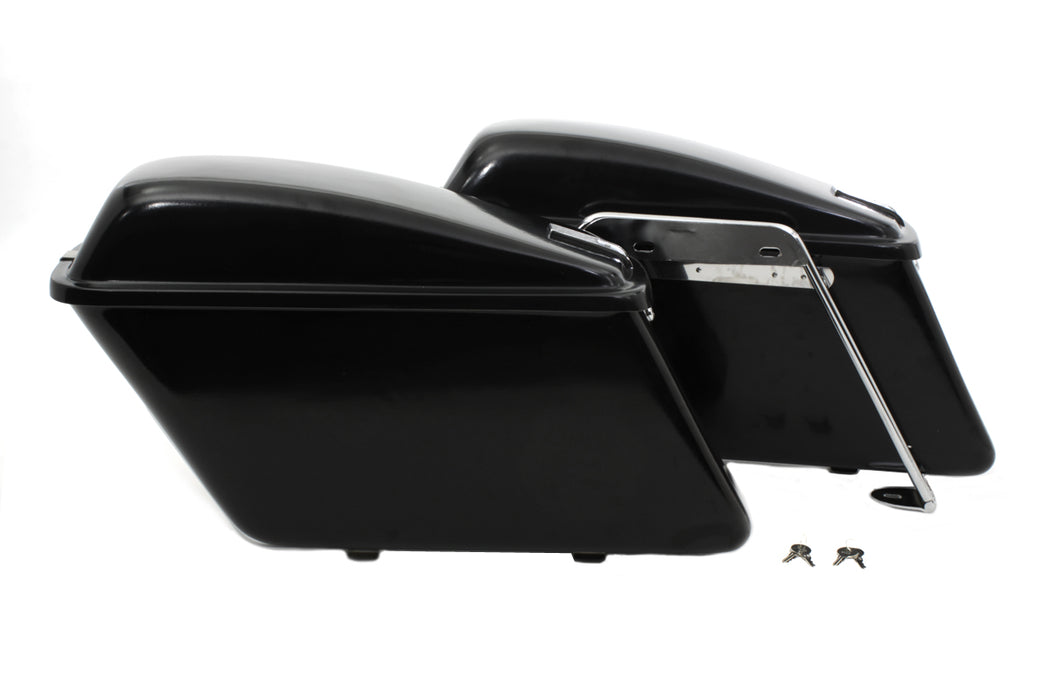 Replica Saddlebag Set Black 1977 / 1984 FL 1977 / 1984 FLH 4-speed models