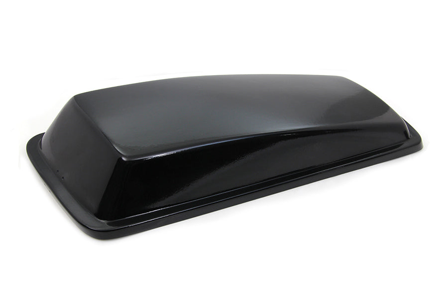 Black Plastic Left Saddlebag Lid 1985 / 1992 FLT