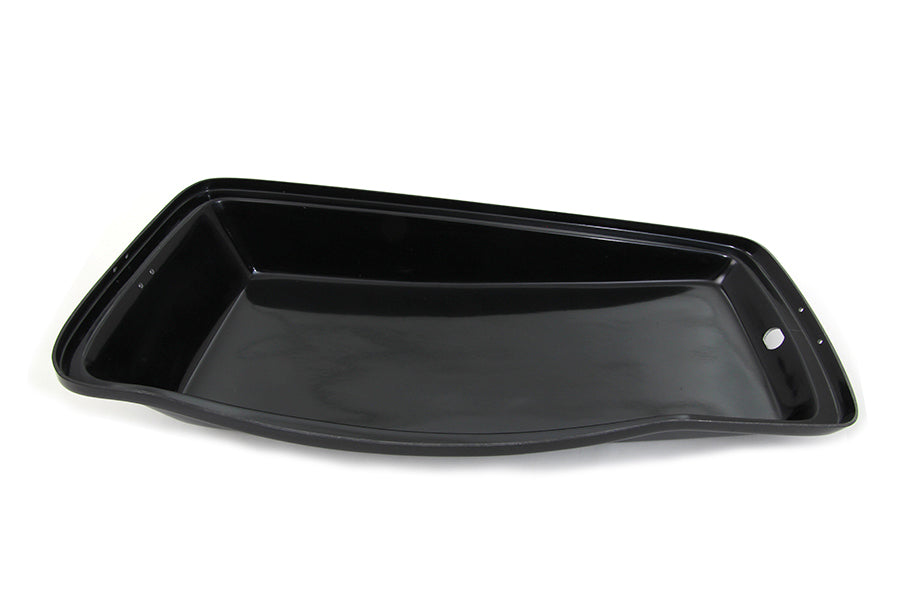 Black Plastic Left Saddlebag Lid 1985 / 1992 FLT