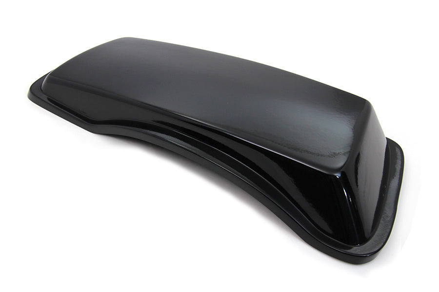Black Plastic Left Saddlebag Lid 1985 / 1992 FLT