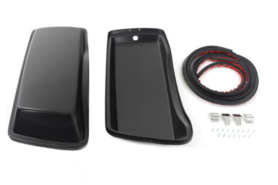 Black Saddlebag Lid Kit 1985 / 1992 FLT
