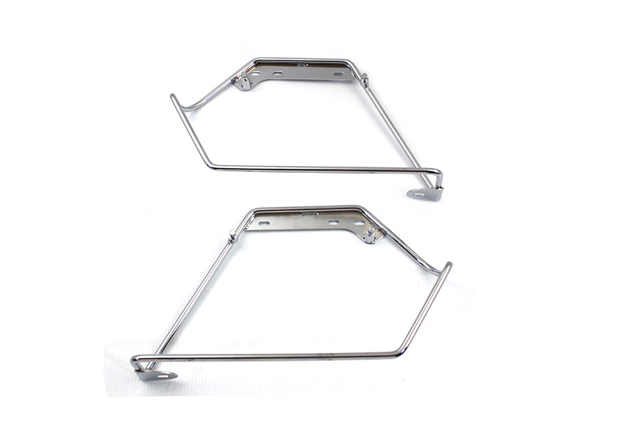 Chrome Saddlebag Mount Bracket Set 1978 / 1984 FLH