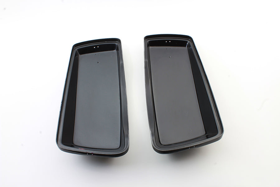 Saddlebag Lid Set Black 1979 / 1984 FLT