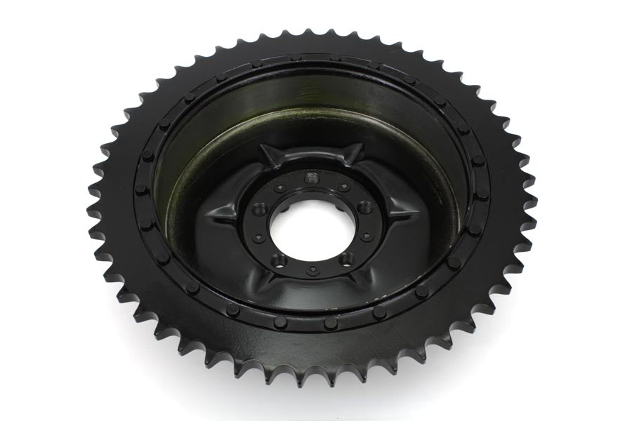 1936 Rear Brake Drum Black 1936 / 1936 EL only