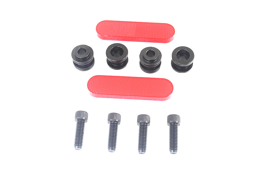 Docking Hardware Kit Gloss Black 2018 / UP FLHC 2018 / UP FLHCS 2018 / UP FLSL 2018 / UP FXBB 2018 / UP FXFB 2018 / UP FXFBS 2018 / UP FLSB 2018 / UP FXLR 2018 / UP FLDE