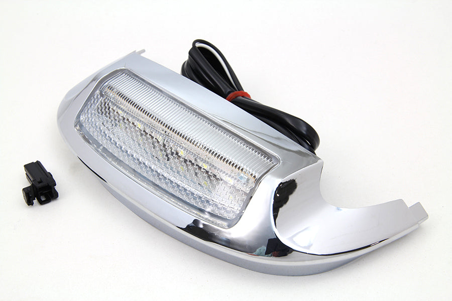 Clear Lens Front Fender Tip with LED 2000 / 2013 FLT 2014 / UP FLHT 1984 / 1995 FLT 2000 / UP FLST 1986 / 1995 FLST 1984 / 1995 FLT