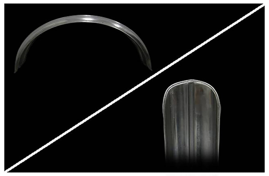 5 Steel Ribbed Fender 0 /  Custom application