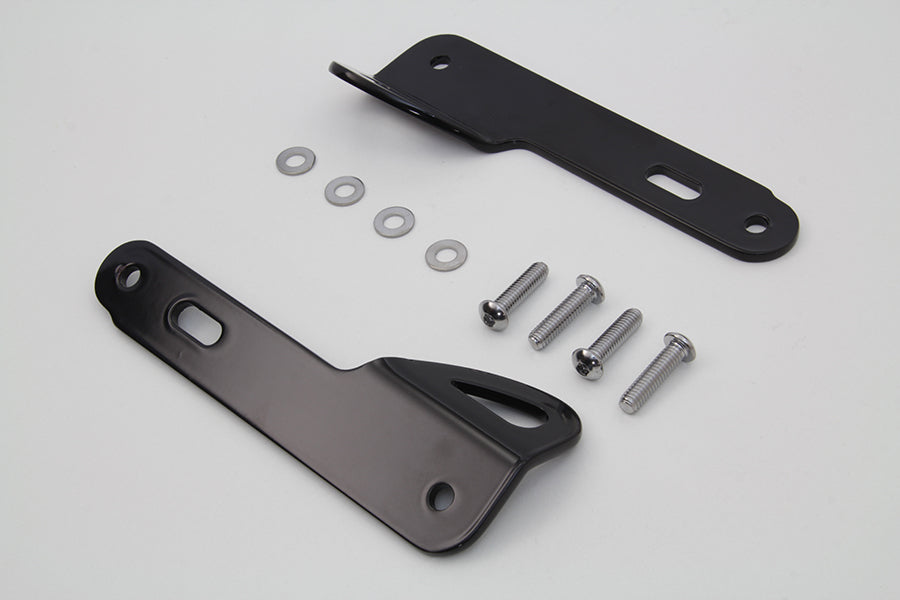 Black Tie Down Bracket Kit 2014 / UP FLHT 2014 / UP FLHTCU 2014 / UP FLHTK 2014 / UP FLHX