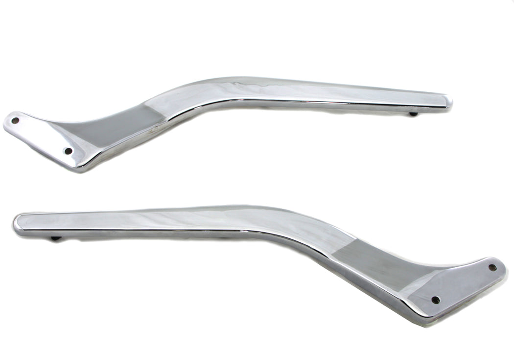 Rear Fender Strut Set Smooth Chrome 2006 / 2007 FXST