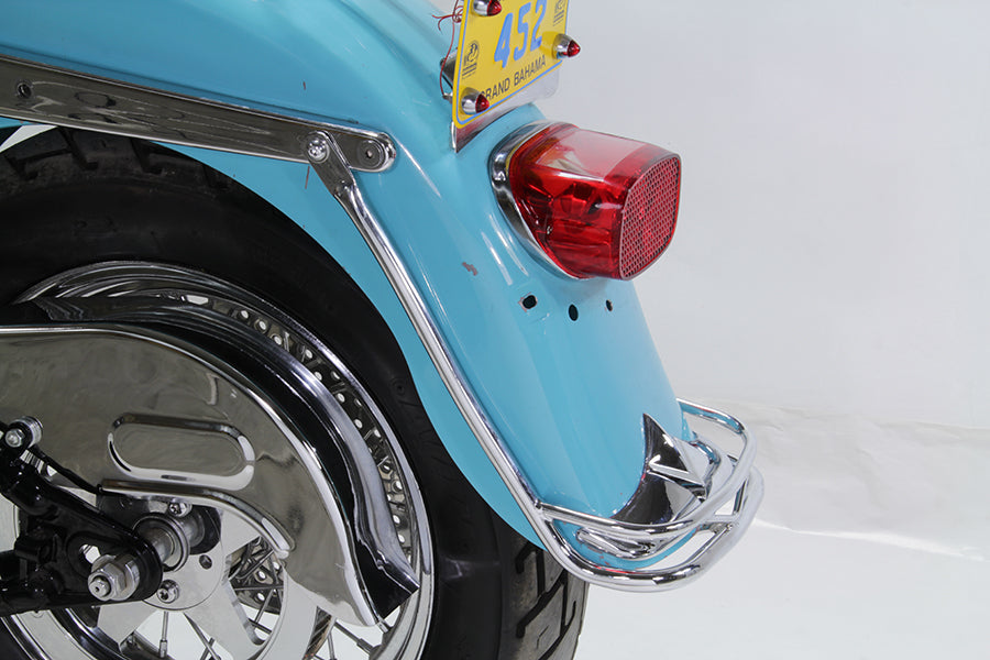 Rear Fender Rail Trim Chrome 1986 / 1999 FLST