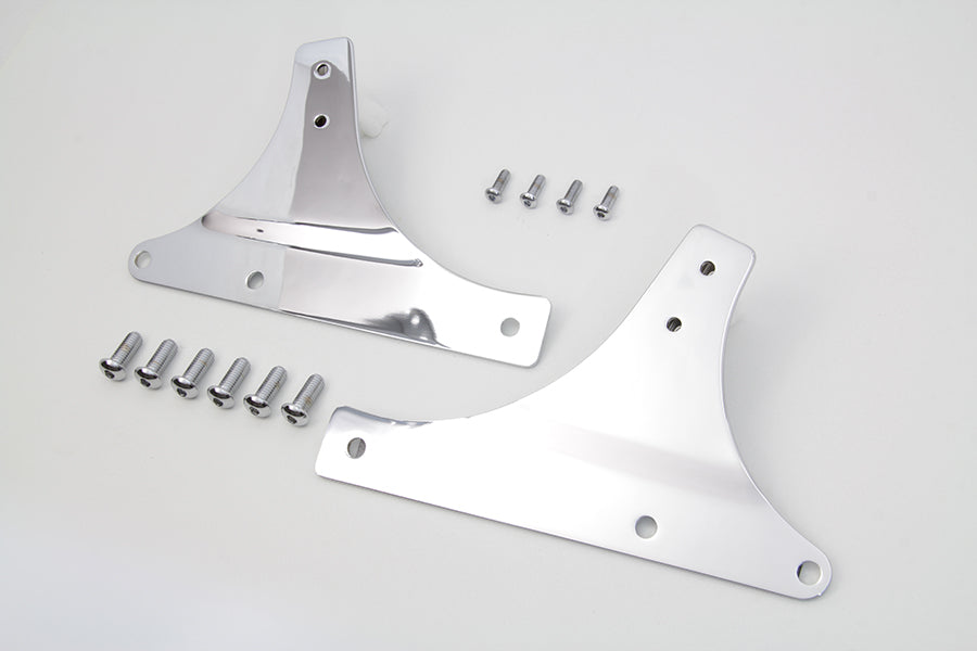 Sissy Bar Side Plate Set Chrome 2000 / 2017 FLSTC 2000 / 2017 FLSTS 2000 / 2017 FLSTN