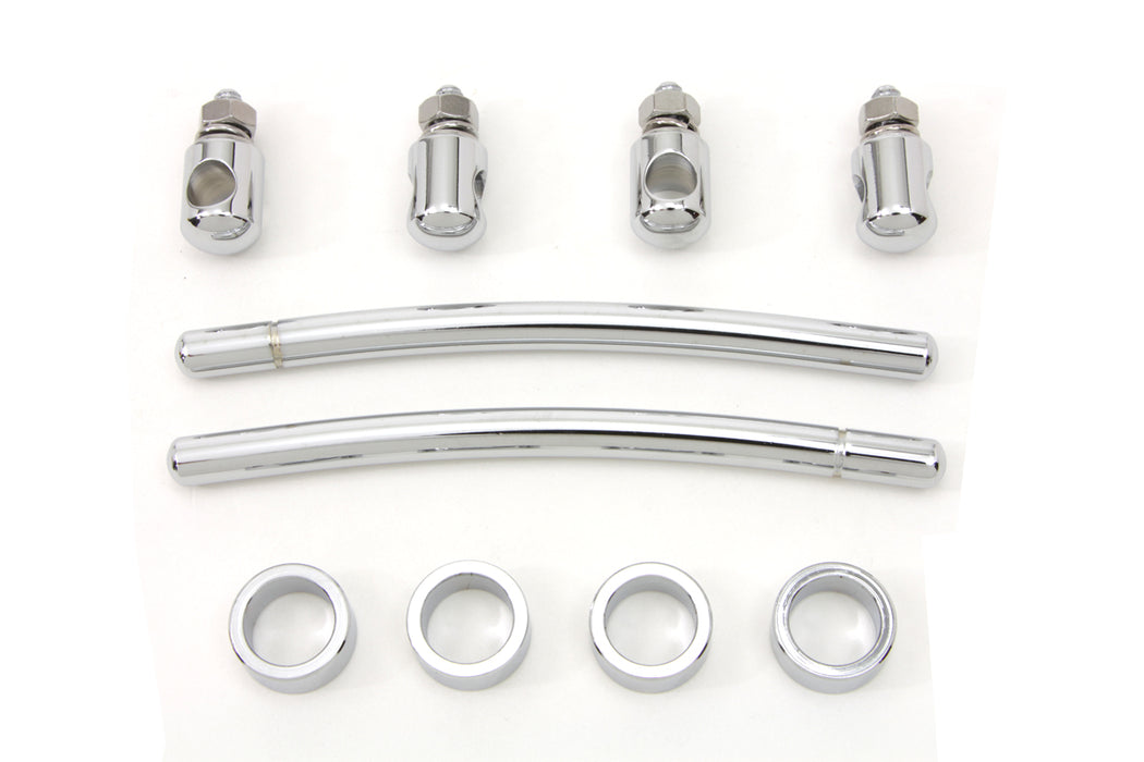 Chrome Front Fender Trim Rail Kit 0 /  Custom application