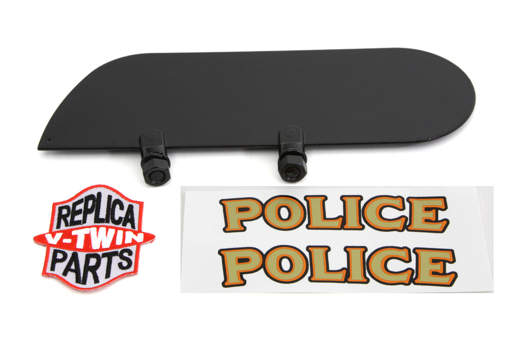 Police Fender Marker Plate 0 /  All