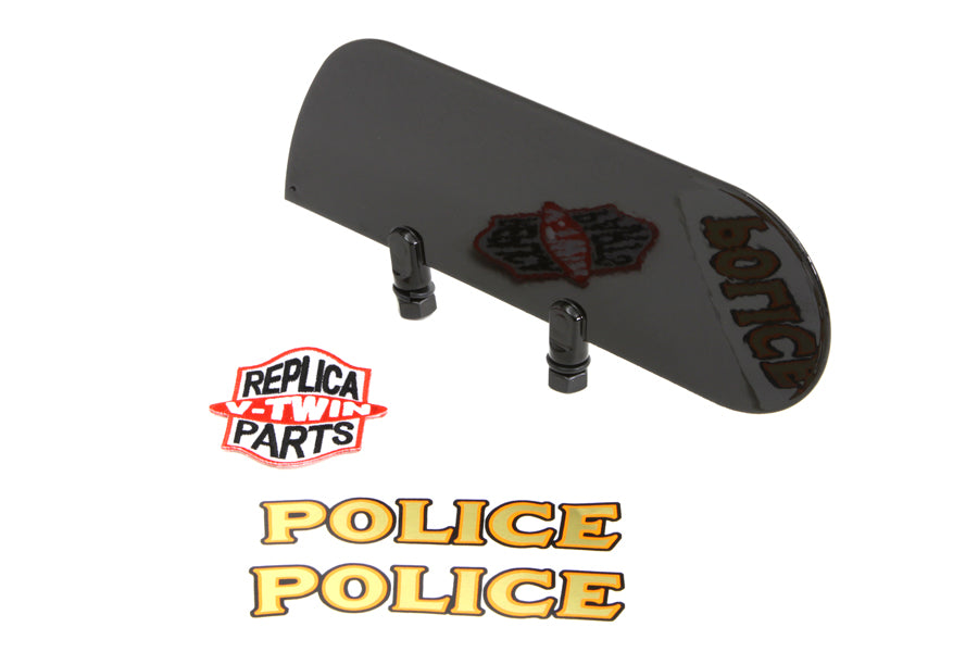 Police Fender Marker Plate 0 /  All