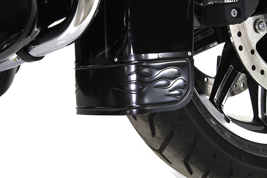 Black Front Fender Tip 2014 / UP FLT 2014 / UP FLST 2014 / UP FLH