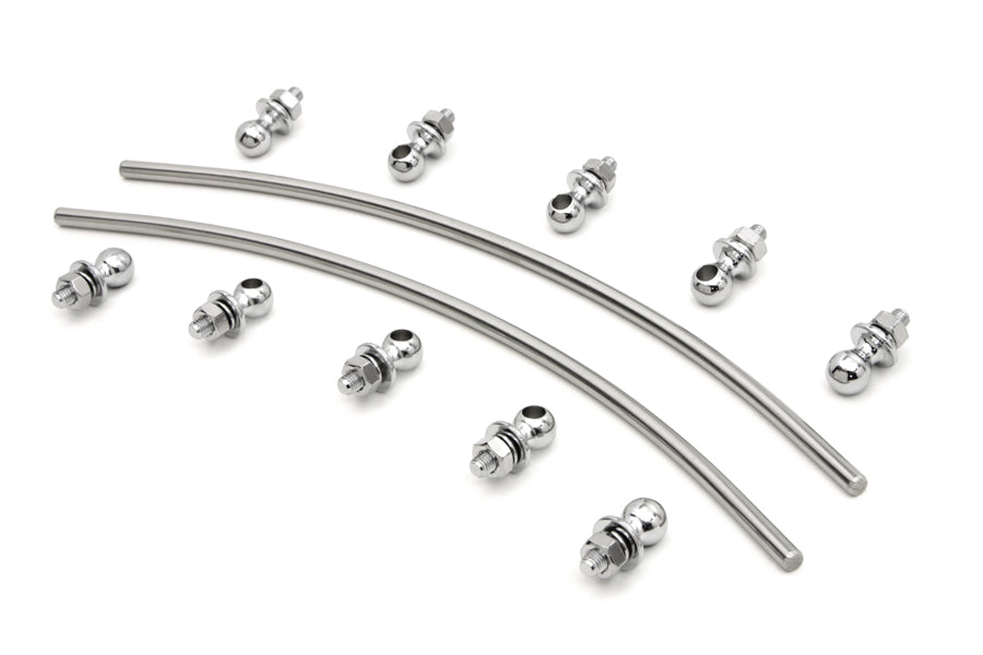 Saddlebag Mount Plate Rail Kit 1936 / 1952 EL 1941 / 1957 FL 1936 / 1952 W