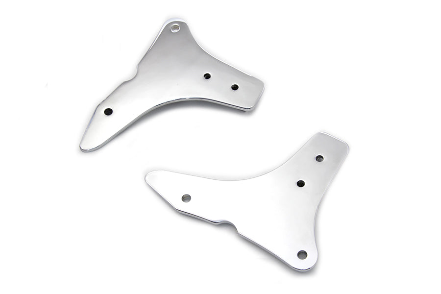 Sissy Bar Side Plate Set Chrome 2014 / 2018 FLHR 2014 / 2018 FLHX