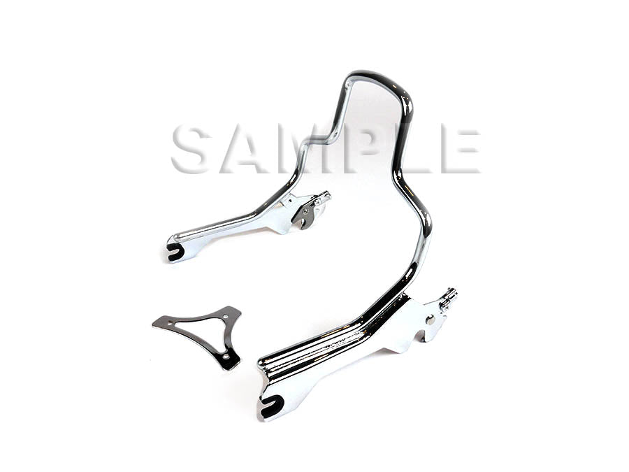 8-1/2" Short Detachable Sissy Bar Chrome 2018 / UP FLFB 2018 / UP FLFBS 2018 / UP FXBR 2018 / UP FXBRS