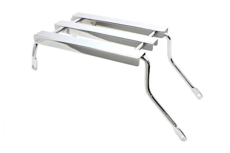 Wyatt Gatling Chrome Retro Luggage Rack 1998 / UP FLHR