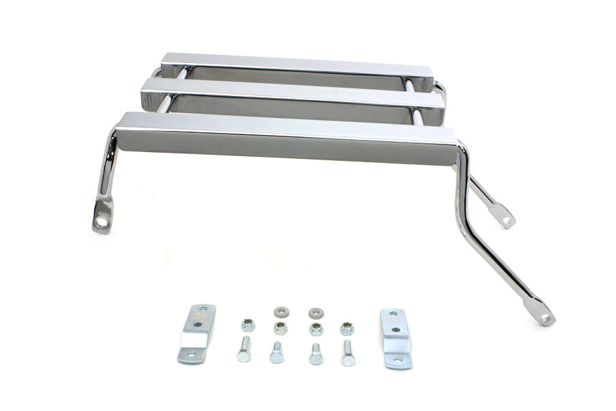 Wyatt Gatling Chrome Retro Luggage Rack 1998 / UP FLHR