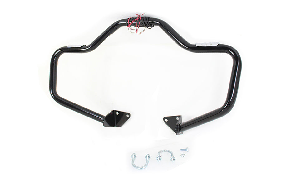 Black Front Turn Signal Highway Bar 2006 / 2017 FXD