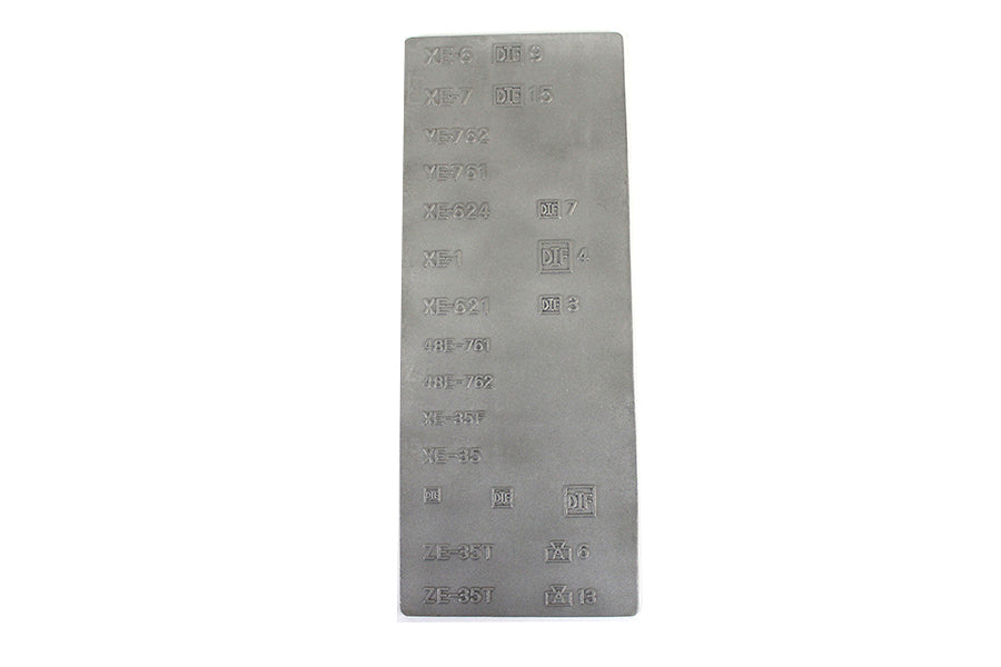 Rigid Front Frame Forging Hallmark Plate 1936 / 1957 Custom Application