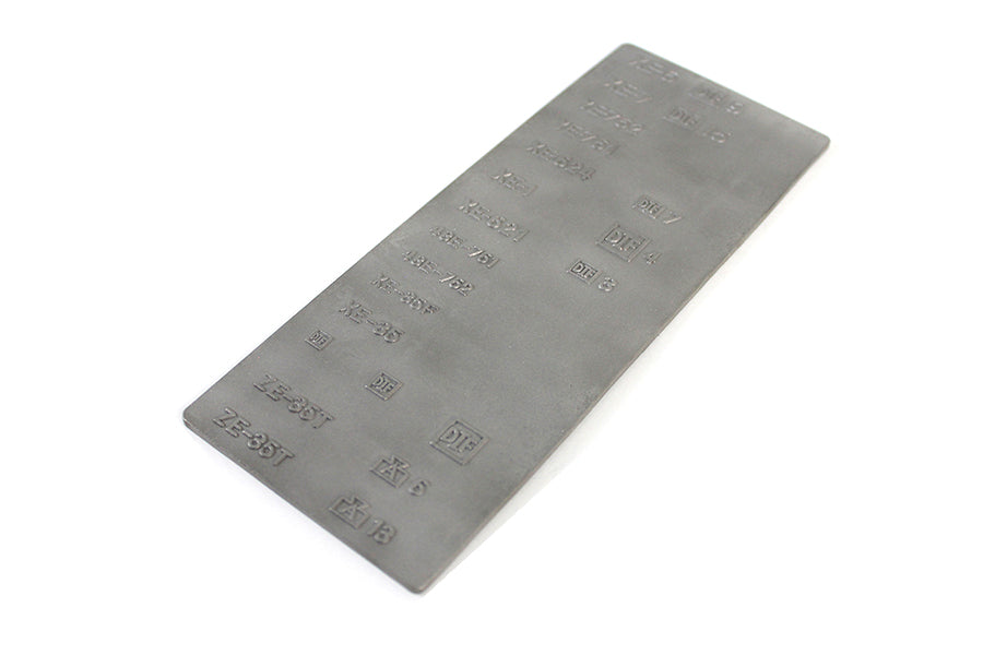 Rigid Front Frame Forging Hallmark Plate 1936 / 1957 Custom Application