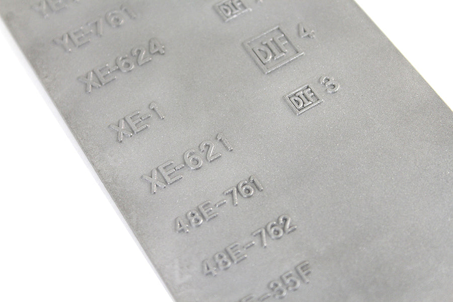 Rigid Front Frame Forging Hallmark Plate 1936 / 1957 Custom Application