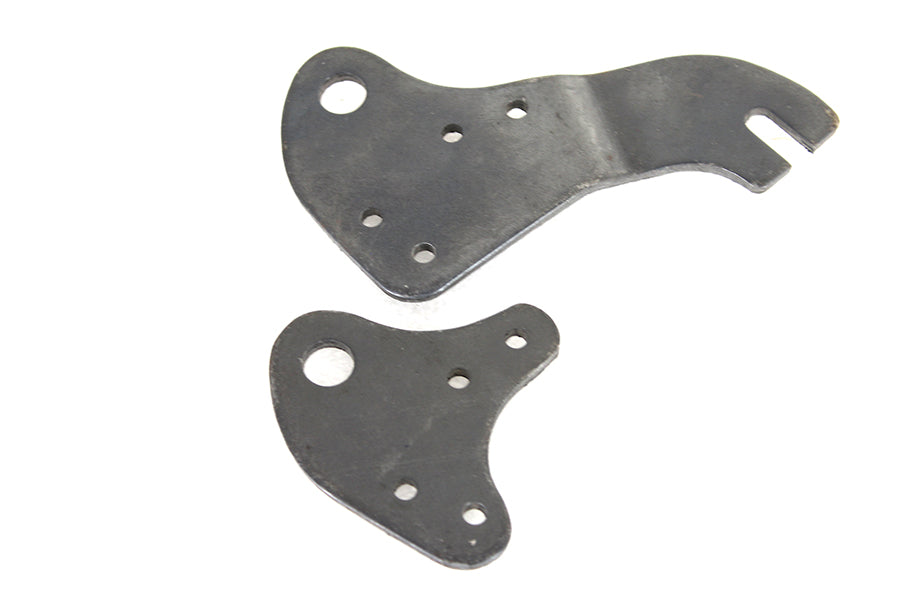 Rigid Rear Fender Tab Set Raw 1936 / 1952 EL 1941 / 1957 FL