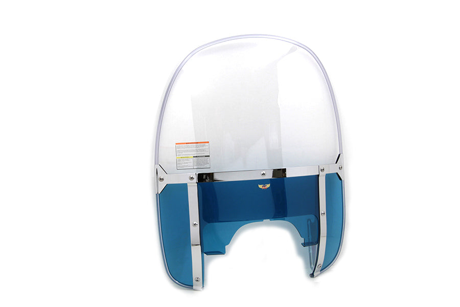 Beaded Windshield Blue Lower 1960 / 1984 FLH