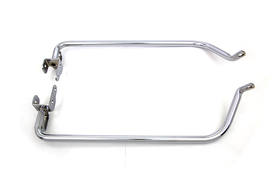 Chrome Saddlebag Support Set 2014 / UP FLHRSE 2014 / UP FLHX 2014 / UP FLHXS 2014 / UP FLHXSE 2014 / UP FLTRX 2014 / UP FLHR 2014 / UP FLHTCU 2014 / UP FLHTX