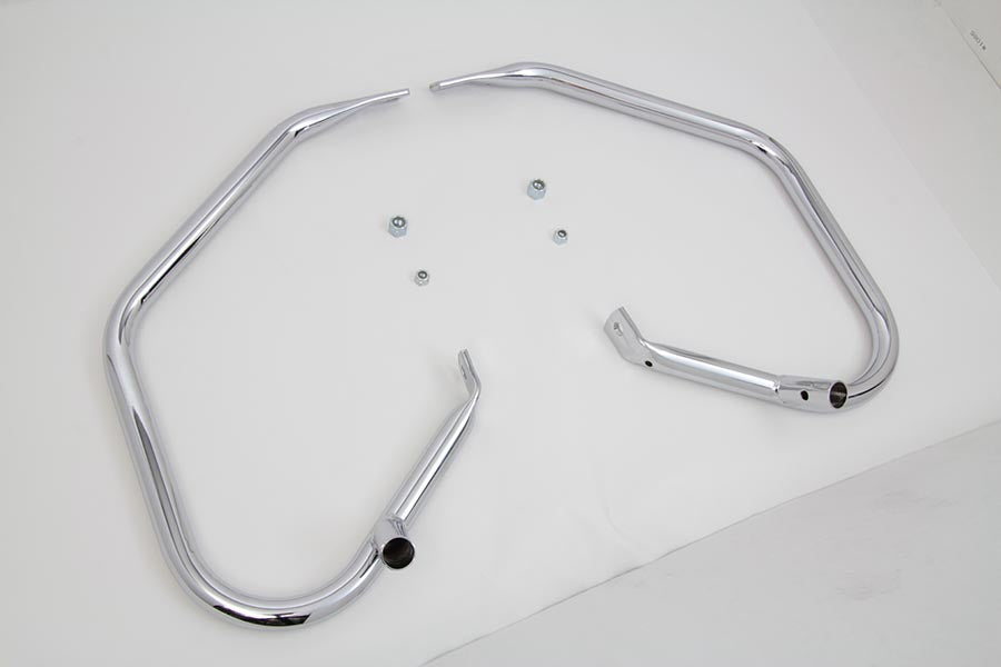 Chrome Profile Rear Frame Bar Set 1997 / 2008 FLHR 1997 / 2008 FLTR 1997 / 2008 FLHX 1997 / 2008 FLHT