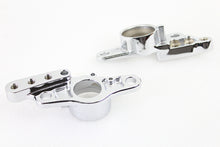 Load image into Gallery viewer, Rear Frame Fork Bracket Set Chrome 2007 / 2008 FLT