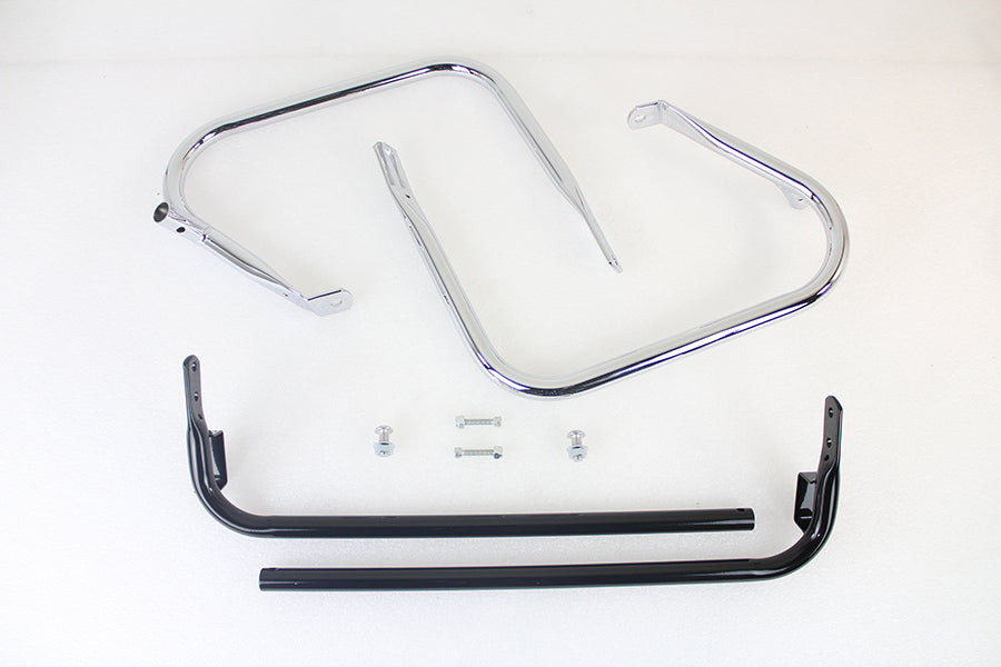 Chrome Rear Engine Bar Set 1997 / 2008 FLHT 1997 / 2008 FLTR 1997 / 2008 FLHR