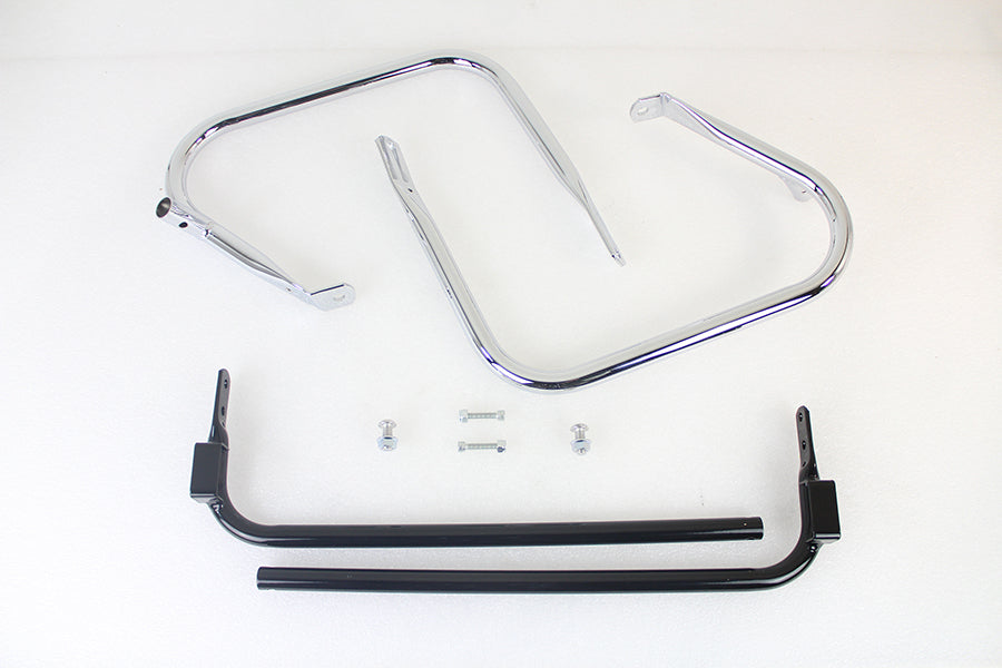 Chrome Rear Engine Bar Set 1997 / 2008 FLHT 1997 / 2008 FLTR 1997 / 2008 FLHR
