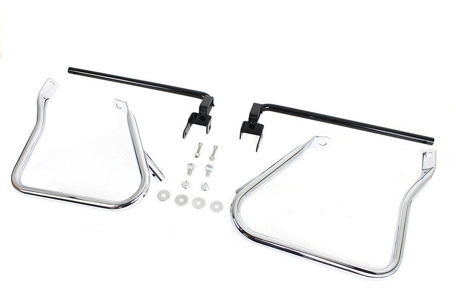 Chrome Rear Engine Bar Set 2014 / UP FLH 2014 / UP FLHX 2014 / UP FLHXS 2014 / UP FLTRX 2014 / UP FLTRXS 2014 / UP FLTRUSE 2014 / UP FLHRSE 2014 / UP FLHR 2014 / UP FLHRC 2014 / UP FLHTCU