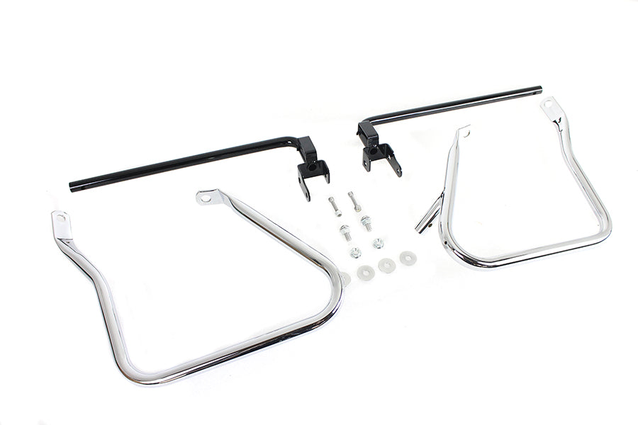 Chrome Rear Engine Bar Set 2014 / UP FLH 2014 / UP FLHX 2014 / UP FLHXS 2014 / UP FLTRX 2014 / UP FLTRXS 2014 / UP FLTRUSE 2014 / UP FLHRSE 2014 / UP FLHR 2014 / UP FLHRC 2014 / UP FLHTCU