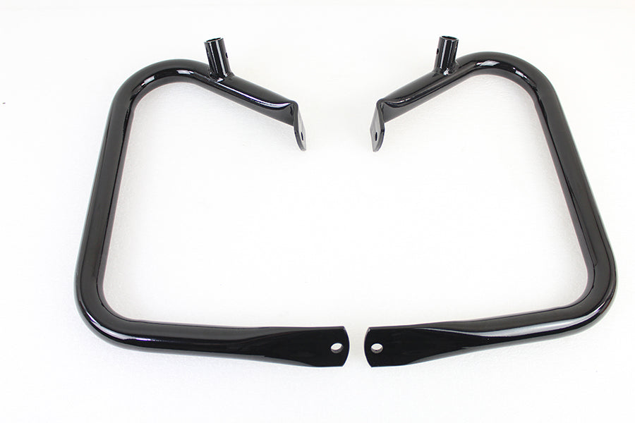 Black Rear Buffalo Engine Bar Set 1997 / 2013 FLHT 1997 / 2013 FLHR 1997 / 2003 FLTR 1997 / 2008 FLHX