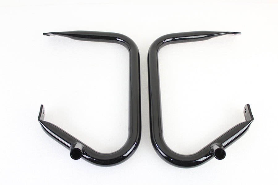 Black Rear Buffalo Engine Bar Set 1997 / 2013 FLHT 1997 / 2013 FLHR 1997 / 2003 FLTR 1997 / 2008 FLHX