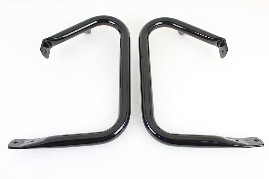 Black Rear Buffalo Engine Bar Set 1997 / 2013 FLHT 1997 / 2013 FLHR 1997 / 2003 FLTR 1997 / 2008 FLHX
