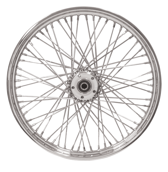 60 Spoke 18" X 5.5" Wheel Custom Applications Rear Billet Hub Tubeless Sealed