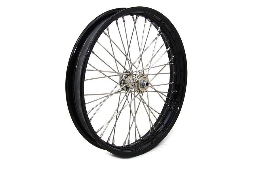 18" x 2.15 WR Front Spool Wheel Black 1941 / 1952 WR